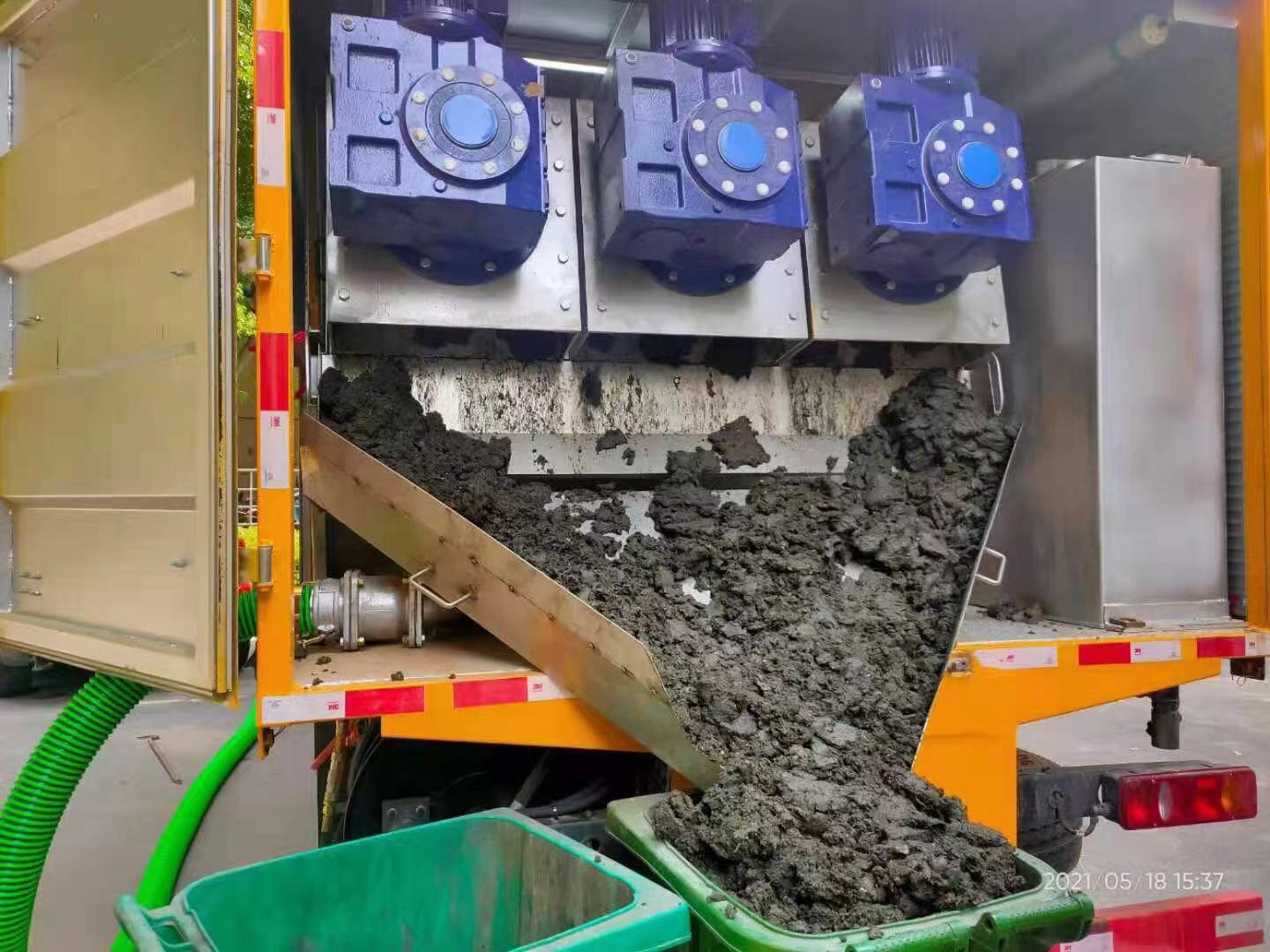 九龙坡化粪池清掏城市维护站-泥浆净化干湿分离处理